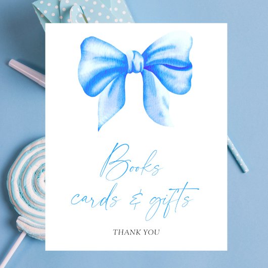 BLUE BOW BOEKEN KAARTEN EN CADOUCHEARTIKELEN  Post Poster