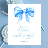 BLUE BOW BOEKEN KAARTEN EN GESCHENKEN POSTER