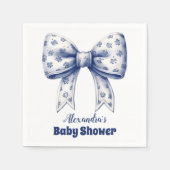 Blue Bow Boy Servet (Voorkant)