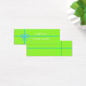 BLUE BOW CADEAU LABEL MINI VISITEKAARTJES (Bureau)