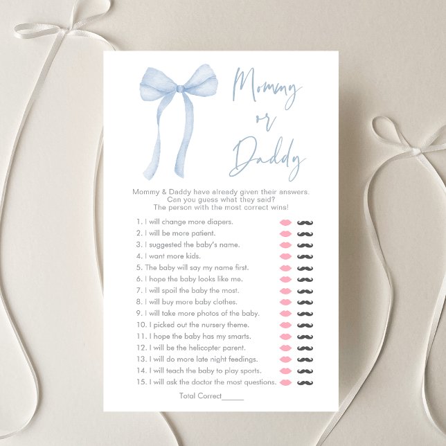 Blue Bow Coquette Boy Mama of Daddy Game (Creator heeft geüpload)