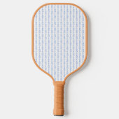 Blue Bow Coquette Pickleball Paddle (Achterkant)