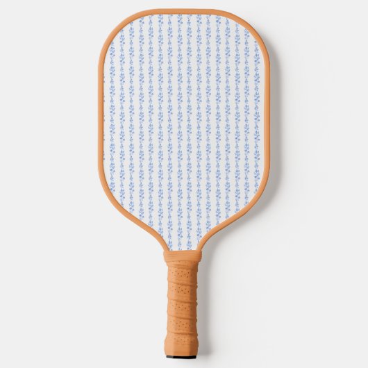 Blue Bow Coquette Pickleball Paddle (Achterkant)