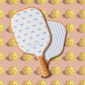 Blue Bow Coquette Pickleball Paddle