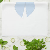 Blue Bow Coquette Theedoek (Gevouwen)