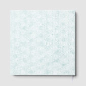 Blue Bow Engagement Invitation – Japanese Style Gastenboek (Achterkant)