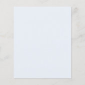 Blue bow, het is een Baby shower voor jongens (Achterkant)