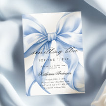 Blue Bow Iets Blauw Voordat Ik Vrijgezellenfeest D