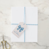 Blue Bow Personalized Classic Preppy A Gift From Cadeaulabel (Met Touw)