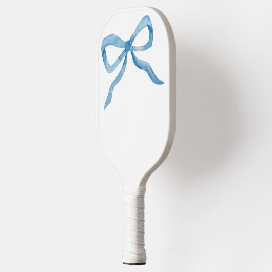 Blue Bow Preppy Grandmillenial Pickleball Paddle (Links)