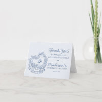 Blue Bow Retro Heart Coquette Cake Bachelorette