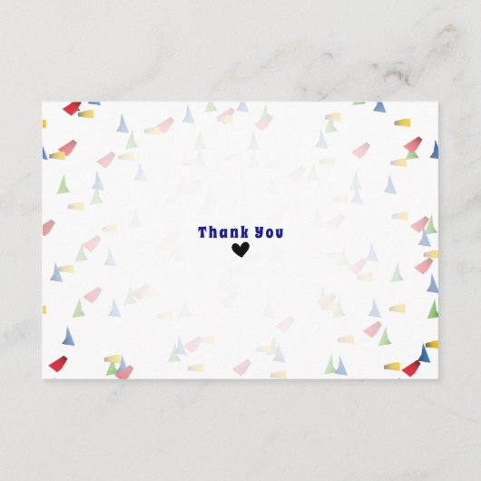 Blue Bow Stropdas Baby Boy Shower Book Request Kaa Informatiekaartje (Achterkant)