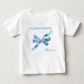 Blue Bow Tutu Bodysuit (Voorkant)