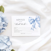 Blue Bow Vrijgezellenfeest Advies Kaart