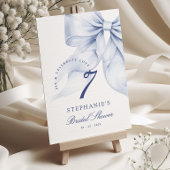 Blue Bow-Vrijgezellenfeest Kaart