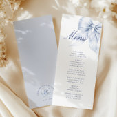 Blue Bow-Vrijgezellenfeest Menu