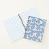 Blue Bows Coquette Notitieboek (Binnen)