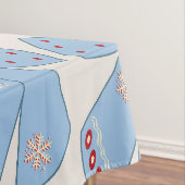 Blue Bows Coquette Tafelkleed (Voorbeeld)