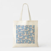 Blue Bows Coquette Tote Bag (Achterkant)