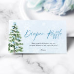 Blue Bows Kerstboom Luier Raffle Baby shower Informatiekaartje<br><div class="desc">De Blue Bows Christmas Tree Diaper Raffle Baby shower kaart heeft een charmant ontwerp met zacht blauwe bogen en een feestelijke kerstboom, die gasten uitnodigt om deel te nemen aan de luierverloting. Deze zoete kaart met een winterthema voegt een gezellige vakantietoets toe aan de douche van een baby, waarbij seizoensgebonden...</div>