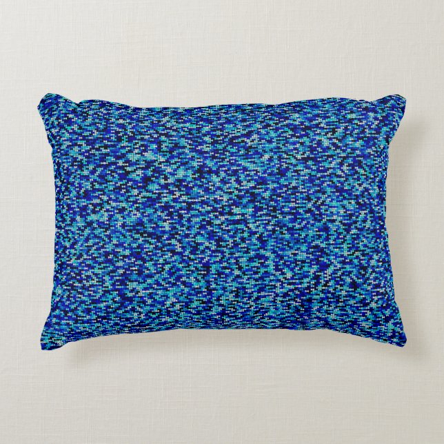Blue Bowties Accent Pillow Kussen (Voorkant)
