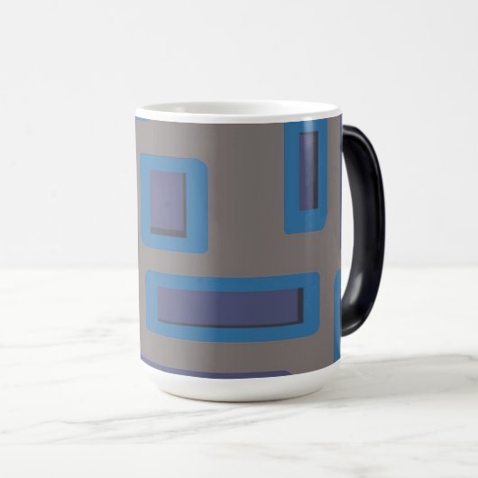 Blue Box-Mok Magische Mok (Voorkant rechts)