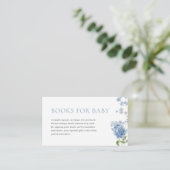 Blue Boy Baby in Bloom Douche Boeken voor Baby Kaa Plaatskaartje (Staand voorkant)