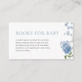 Blue Boy Baby in Bloom Douche Boeken voor Baby Kaa Plaatskaartje (Voorkant)