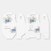 Blue Boy Baby shower Bedankdoosjes (Ongevouwen)