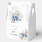 Blue Boy Baby shower Bedankdoosjes (Open)