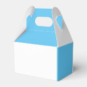 Blue Boy Baptism Favor Box Bedankdoosjes (Achterkant)