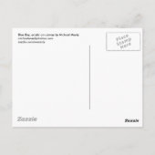 Blue Boy briefkaart (Achterkant)