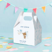 Blue Boy Clothesline Hanging On Rope Baby shower Bedankdoosjes