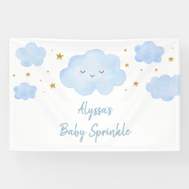 Blue Boy Cloud Stars Baby Sprinkle Spandoek