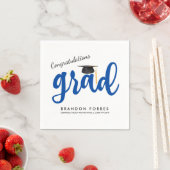 Blue Boy Congrats Afstudeerder Klasse van 2018 Afs Servet (Insitu)