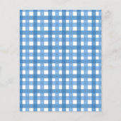 Blue Boy Cute Elephant Advice Parents Baby shower (Achterkant)