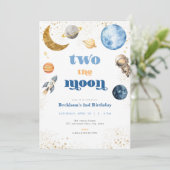 Blue Boy Two, de uitnodiging voor de verjaardag va (Staand voorkant)