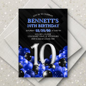 Blue Boys 10e verjaardag Kaart