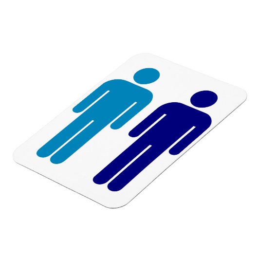 Blue Boys LGBTQ Magneet (Linkerzijde)