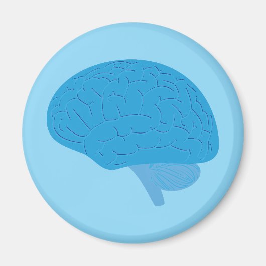 Blue Brain Magneet (Voorkant)