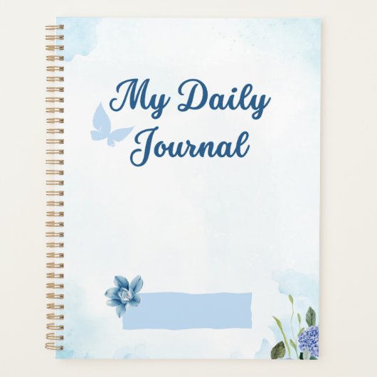 Blue Breeze Planner (Voorkant)