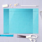 Blue Brick-muur Tissuepapier (Craft)