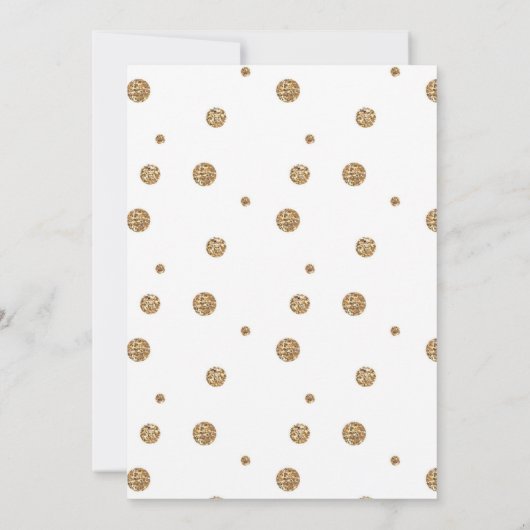 Blue Bridal Shower-uitnodiging Kaart (Achterkant)