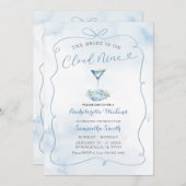 Blue Bride staat op Cloud Nine Bachelorette-route Kaart (Voorkant / Achterkant)