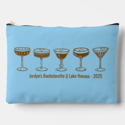 Blue Bridesmaid Espresso Martini Bachelorette  Etui (Voorkant)