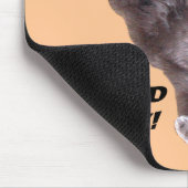 Blue British Shorthair Cat mousepad:Spoilt Rotten Muismat (Hoek)