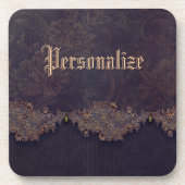 Blue Brocade Onderzetter Set (Voorkant)