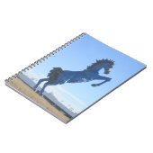 Blue Bronco-laptop Notitieboek (Linkerzijde)