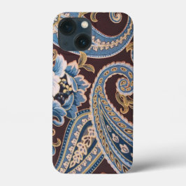 Blue Brown  Paisley New Case-Mate iPhone Case