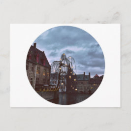 Blue Brugge Briefkaart